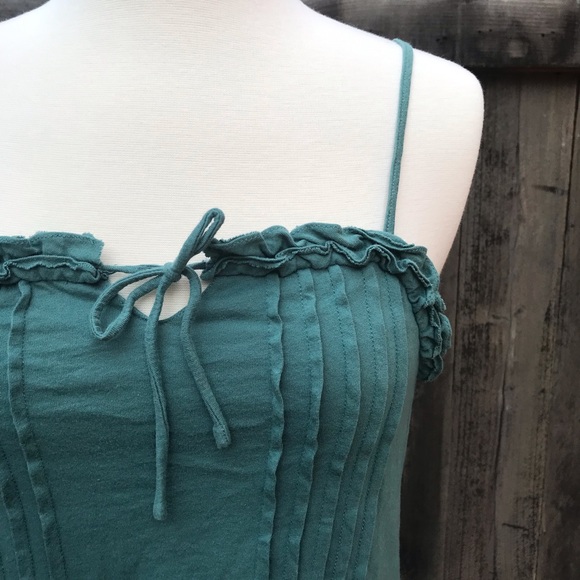 Susina Teal Ruffled Tank Top from Nordstrom Used - Picture 8 of 8